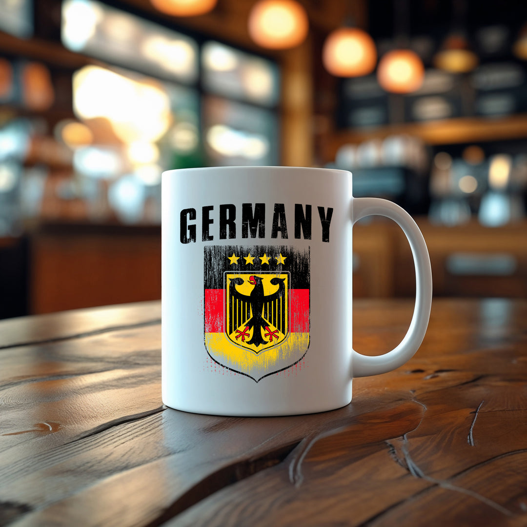 Deutschland Tasse | Kaffeetasse Sport Germany Kaffeebecher für Fans | M5