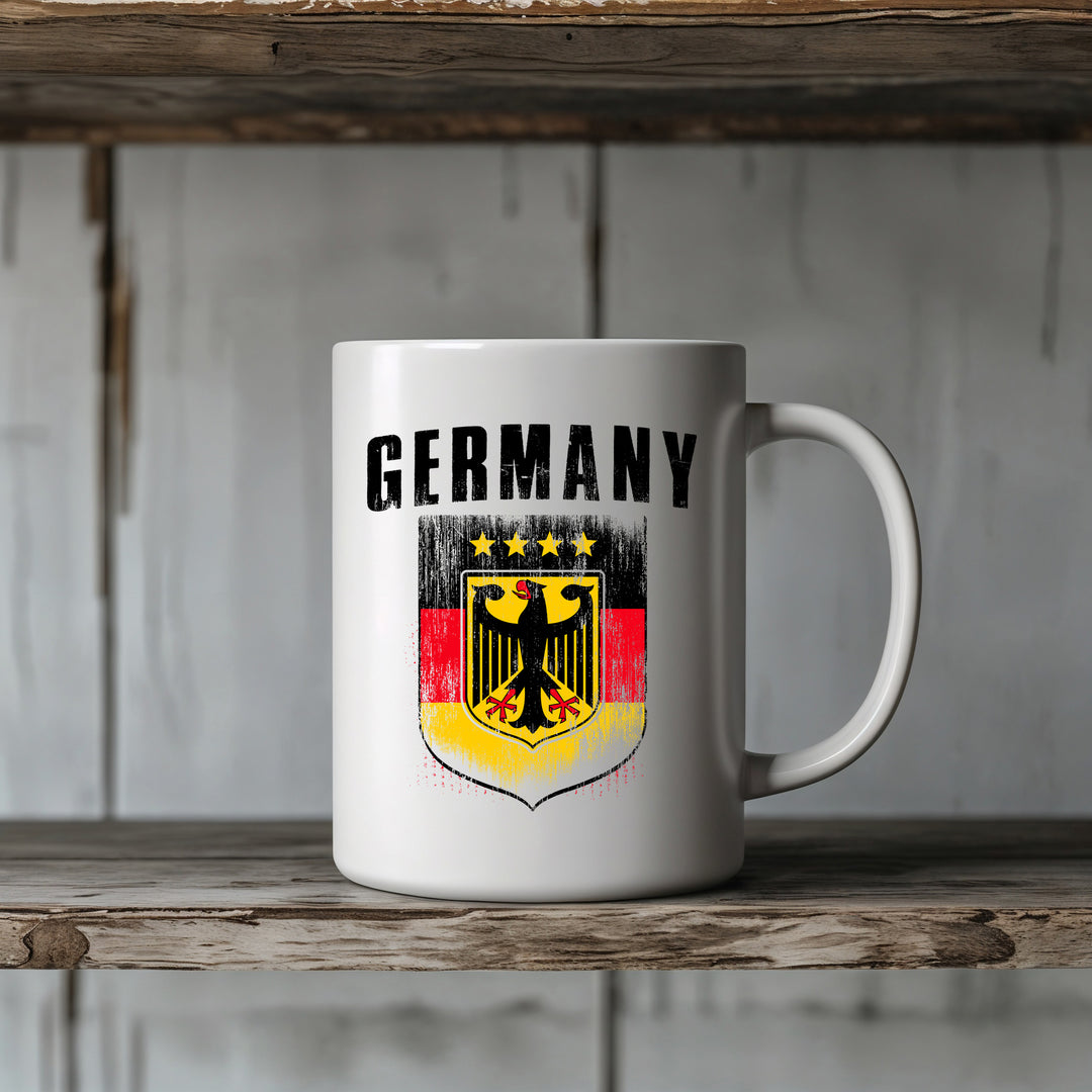 Deutschland Tasse | Kaffeetasse Sport Germany Kaffeebecher für Fans | M5