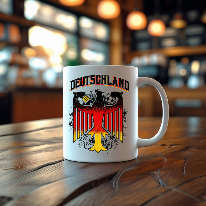 Deutschland Tasse | Kaffeetasse Sport Germany Kaffeebecher für Fans | M7