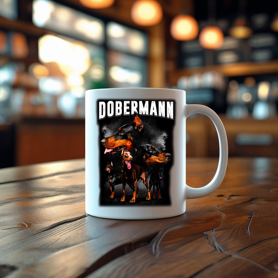 Dobermann Tasse | Kaffeetasse Kaffeebecher Hunde Hundetasse Hundefreunde