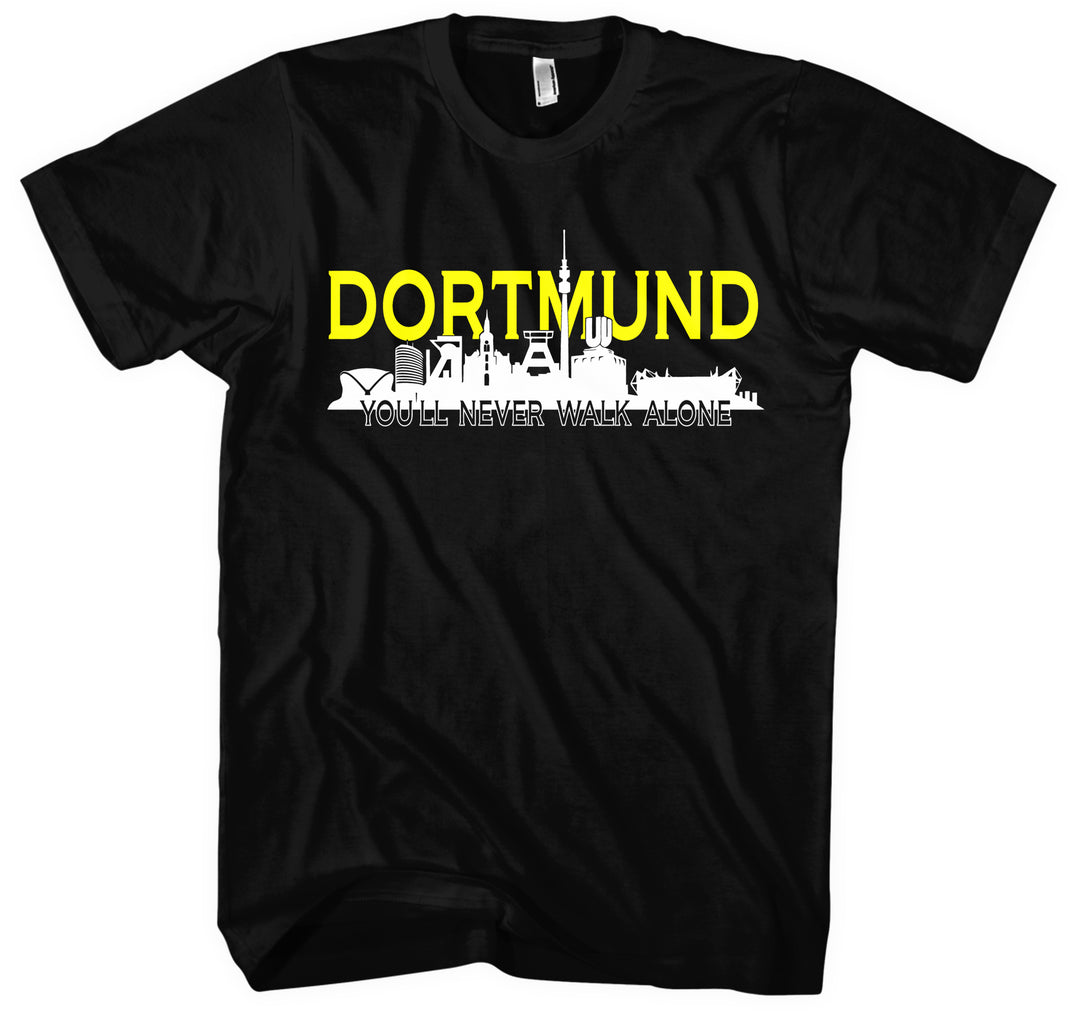 Dortmund Skyline T-Shirt | Ruhrpott Stadt Skyline Fan Geschenk Shirt