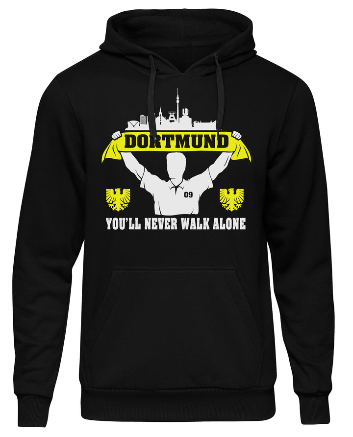Dortmund Support Kapuzenpullover | Skyline Fussball Ruhrpott Fanartikel