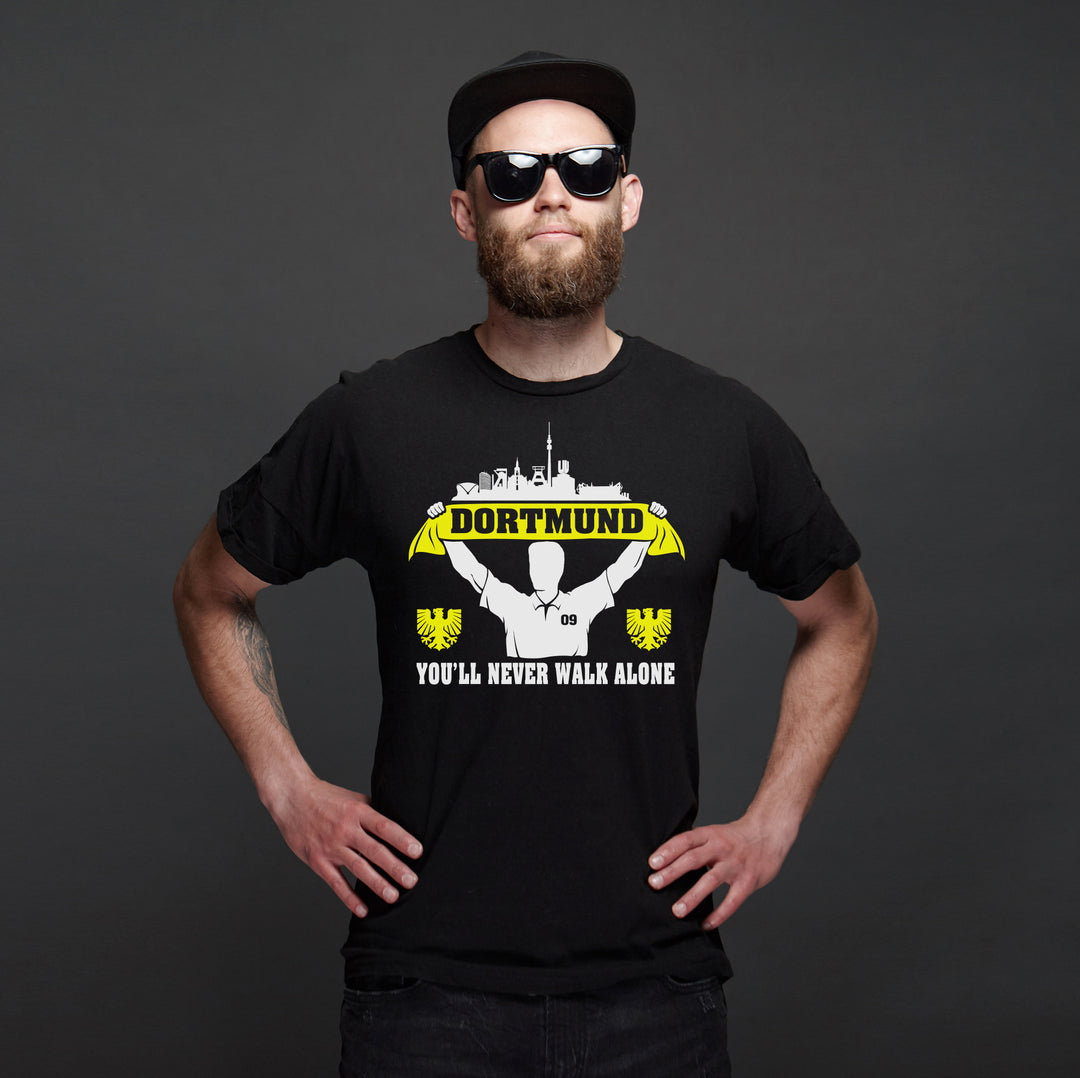 Dortmund Support T-Shirt | Stadt City Skyline Fussball
