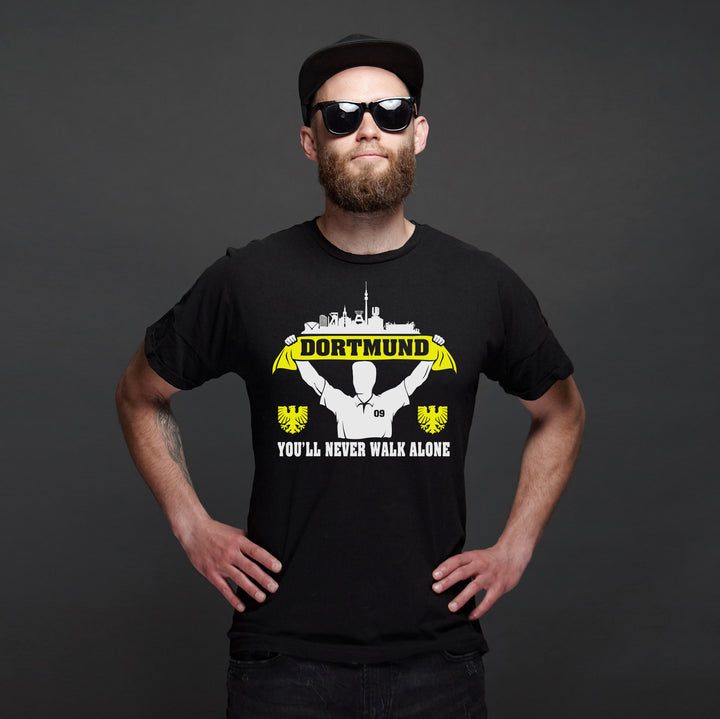 Dortmund Support T-Shirt | Stadt City Skyline Fussball
