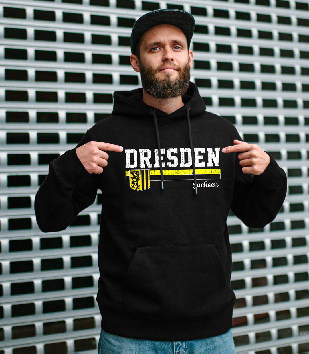 Dresden Heimat Kapuzenpullover | Fanartikel für Sachsen | M1-M2