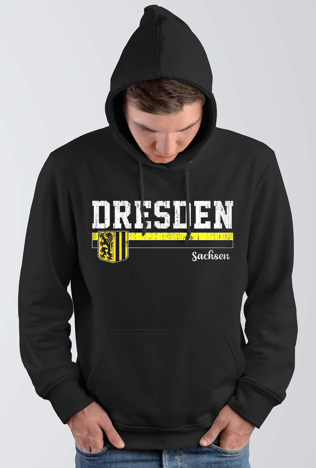 Dresden Heimat Kapuzenpullover | Fanartikel für Sachsen | M1-M2