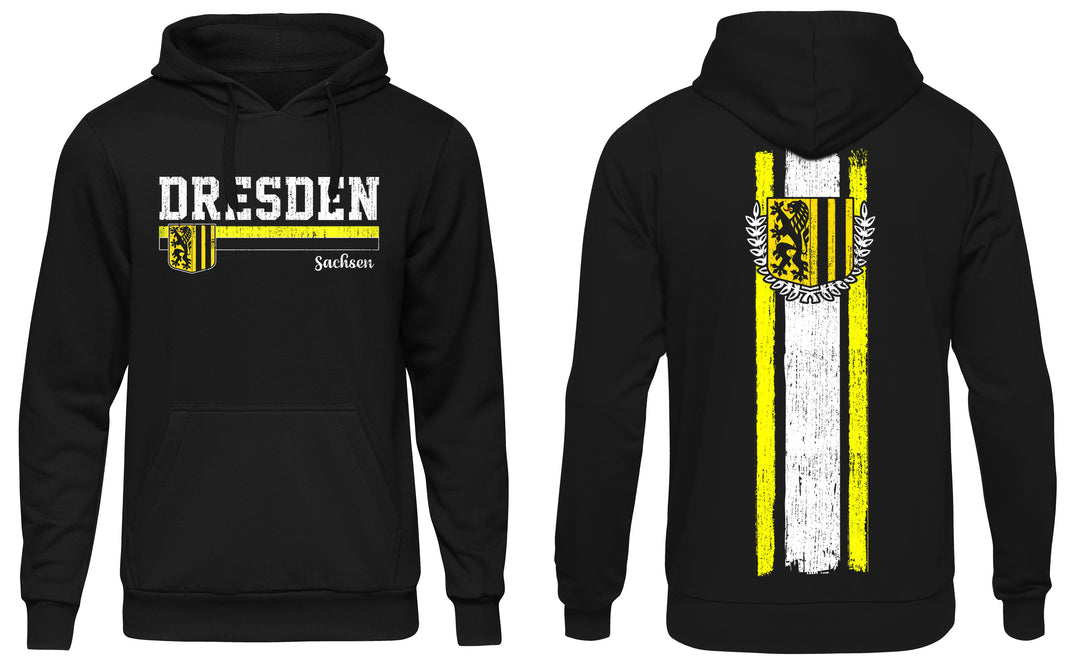 Dresden Heimat Kapuzenpullover | Fanartikel für Sachsen | M1-M2