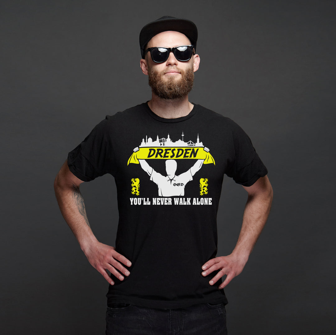 Dresden Support T-Shirt | Stadt City Skyline Fussball