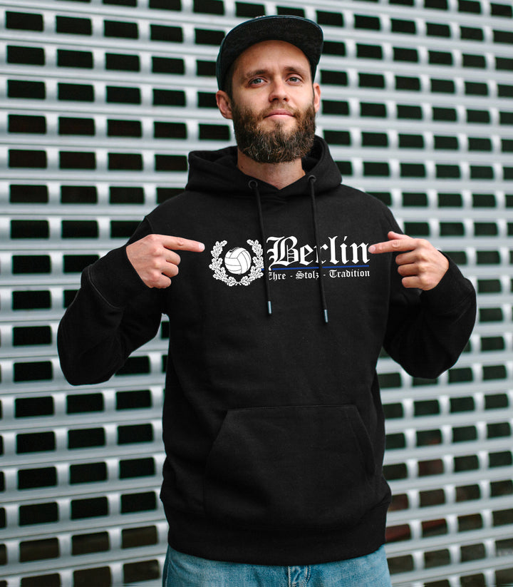 Berlin Ehre und Stolz Kapuzenpullover | Fanartikel Hoodie Stadt Sport | M2