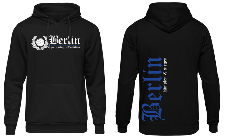 Berlin Ehre und Stolz Kapuzenpullover | Fanartikel Hoodie Stadt Sport | M2