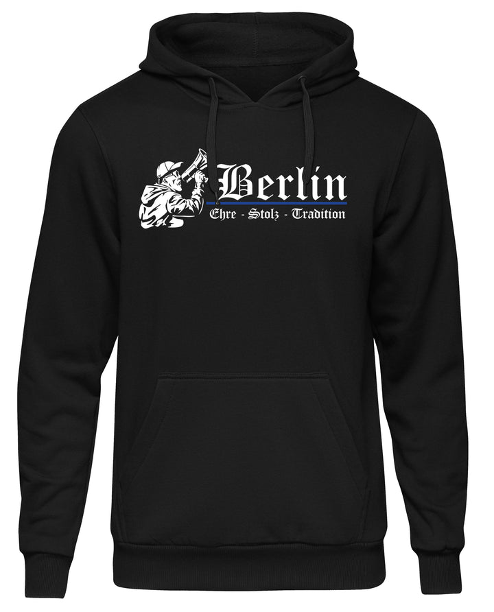 Berlin Ehre und Stolz Kapuzenpullover | Fanartikel Hoodie Stadt Sport | M3