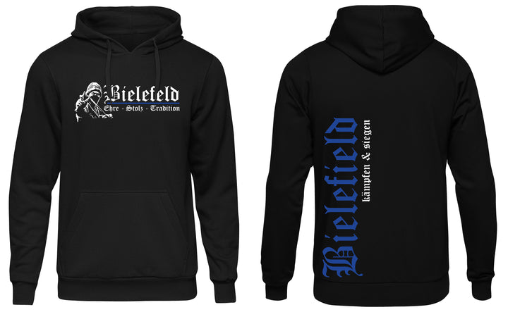 Bielefeld Ehre und Stolz Kapuzenpullover | Fanartikel Hoodie Stadt Sport | M1