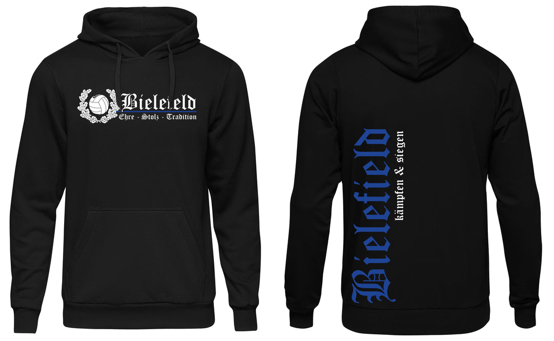 Bielefeld Ehre und Stolz Kapuzenpullover | Fanartikel Hoodie Stadt Sport | M2