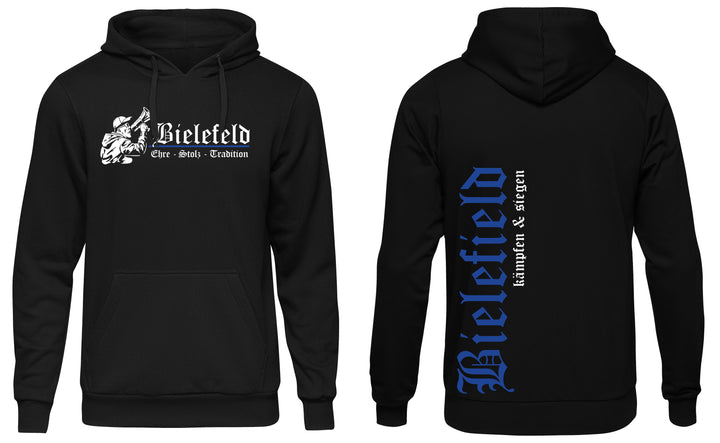 Bielefeld Ehre und Stolz Kapuzenpullover | Fanartikel Hoodie Stadt Sport | M3