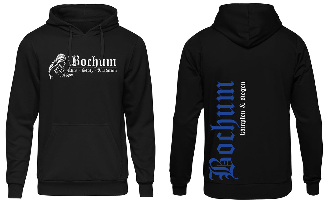 Bochum Ehre und Stolz Kapuzenpullover | Fanartikel Hoodie Ruhrpott Stadt | M1