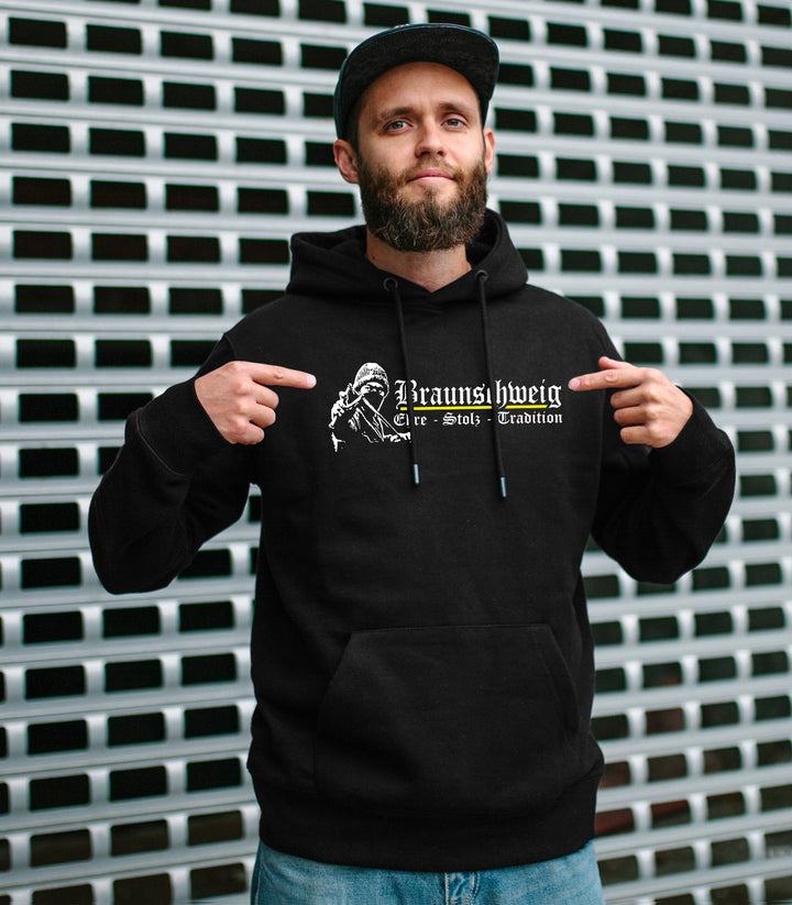 Braunschweig Ehre und Stolz Kapuzenpullover | Fanartikel Hoodie Stadt | M1