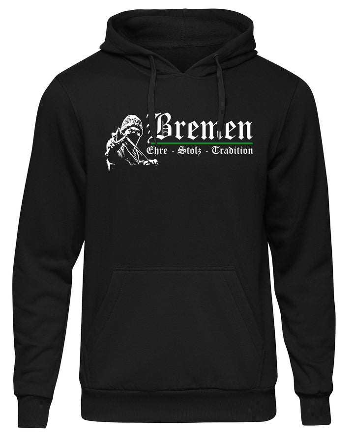 Bremen Ehre und Stolz Kapuzenpullover | Fanartikel Hoodie Stadt | M1
