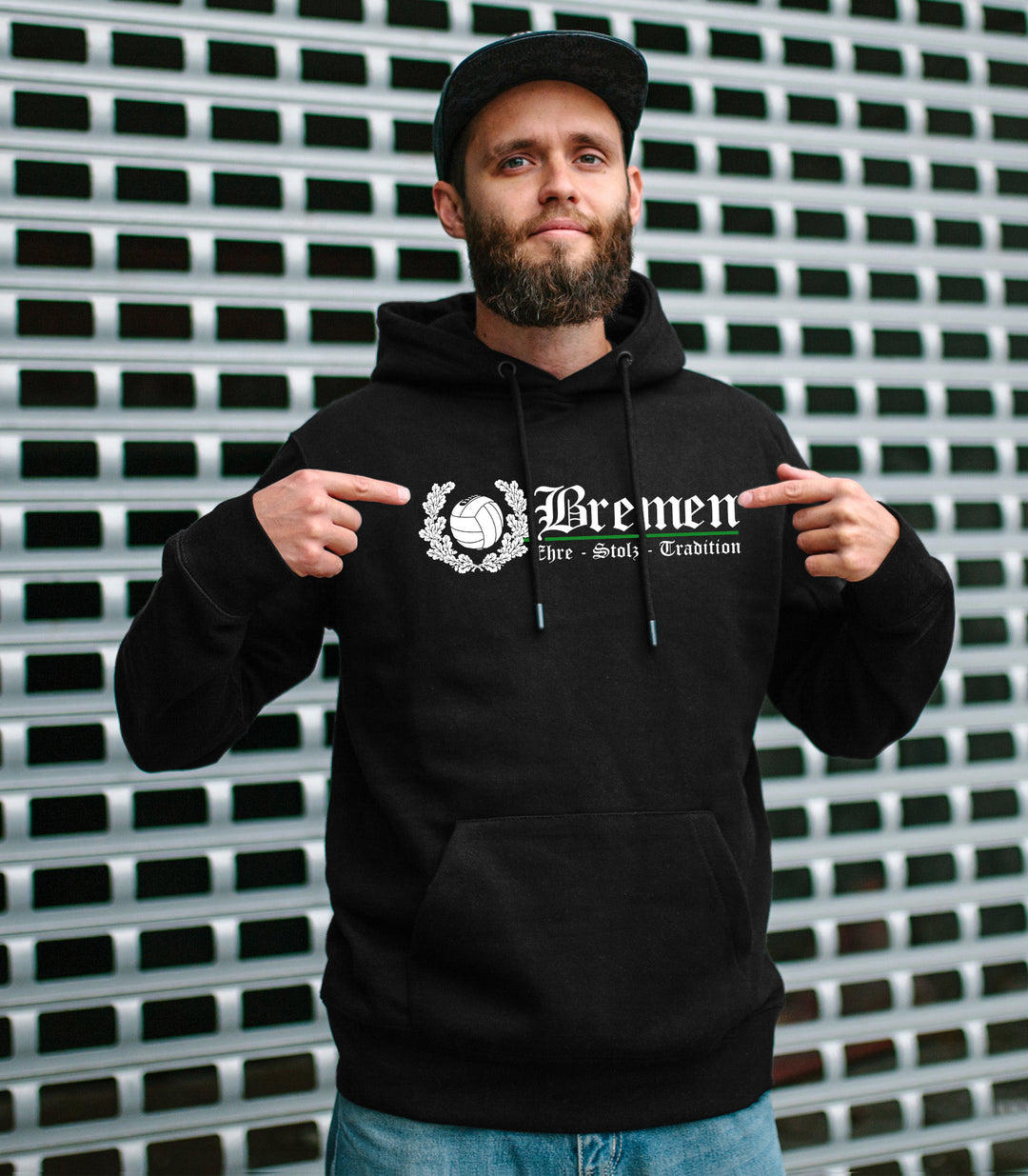Bremen Ehre und Stolz Kapuzenpullover | Fanartikel Hoodie Stadt | M2