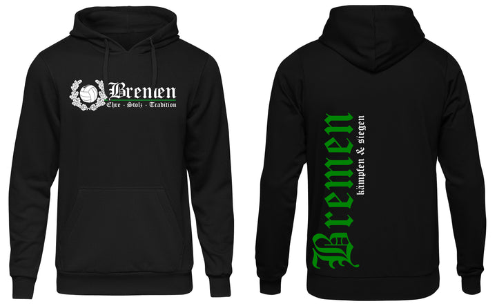 Bremen Ehre und Stolz Kapuzenpullover | Fanartikel Hoodie Stadt | M2