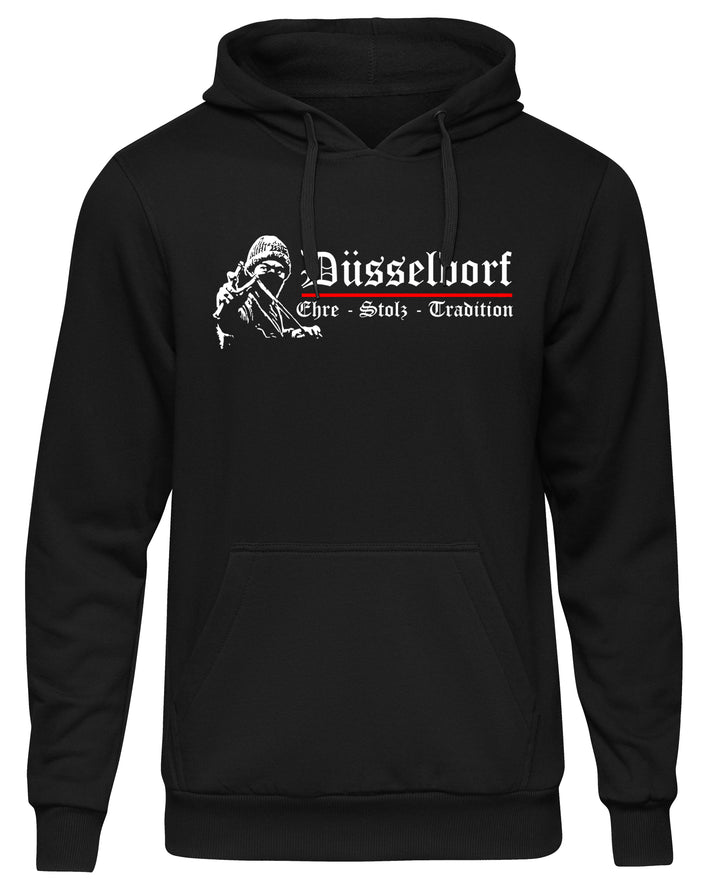 Düsseldorf Ehre und Stolz Kapuzenpullover | Skyline Ruhrpott Hoodie | M1