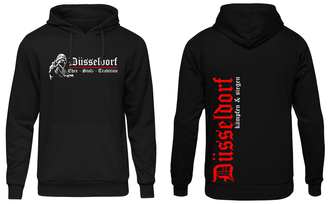 Düsseldorf Ehre und Stolz Kapuzenpullover | Skyline Ruhrpott Hoodie | M1
