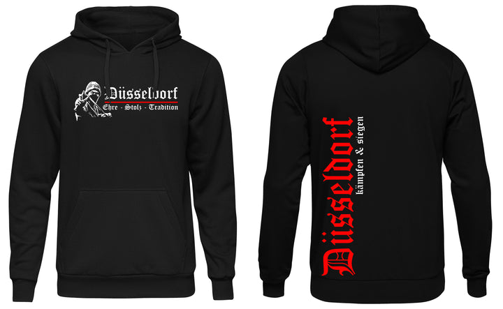 Düsseldorf Ehre und Stolz Kapuzenpullover | Skyline Ruhrpott Hoodie | M1