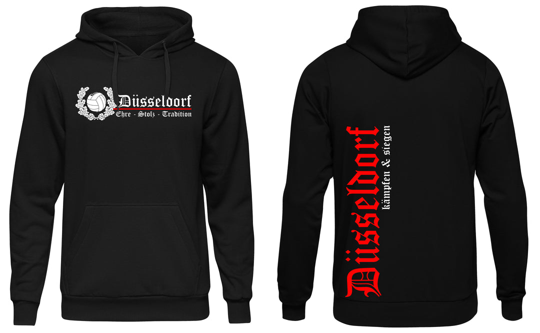 Düsseldorf Ehre und Stolz Kapuzenpullover | Skyline Ruhrpott Hoodie | M2