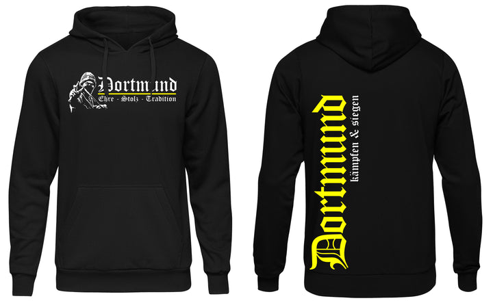 Dortmund Ehre und Stolz Herren Kapuzenpullover | Sport Ruhrpott Hoodie | M1