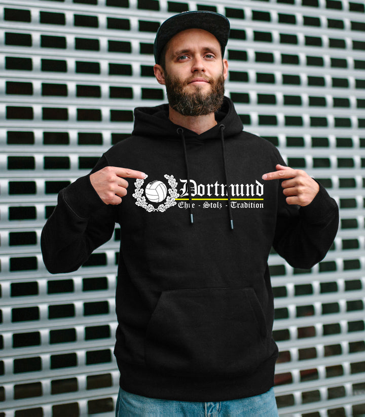 Dortmund Ehre und Stolz Herren Kapuzenpullover | Sport Ruhrpott Hoodie | M2