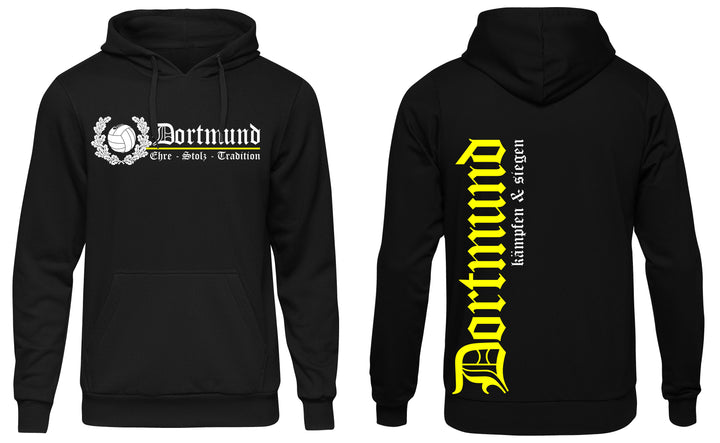 Dortmund Ehre und Stolz Herren Kapuzenpullover | Sport Ruhrpott Hoodie | M2