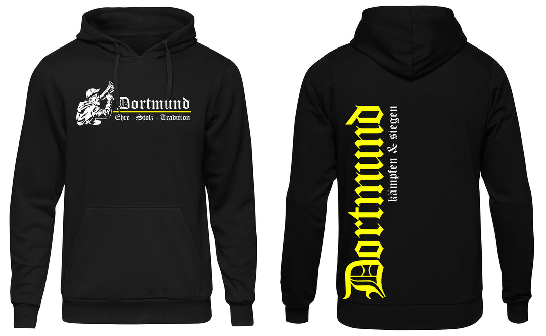 Dortmund Ehre und Stolz Herren Kapuzenpullover | Sport Ruhrpott Hoodie | M3