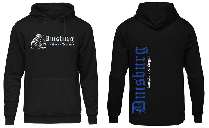 Duisburg Ehre und Stolz Kapuzenpullover | Skyline Ruhrpott Hoodie | M1