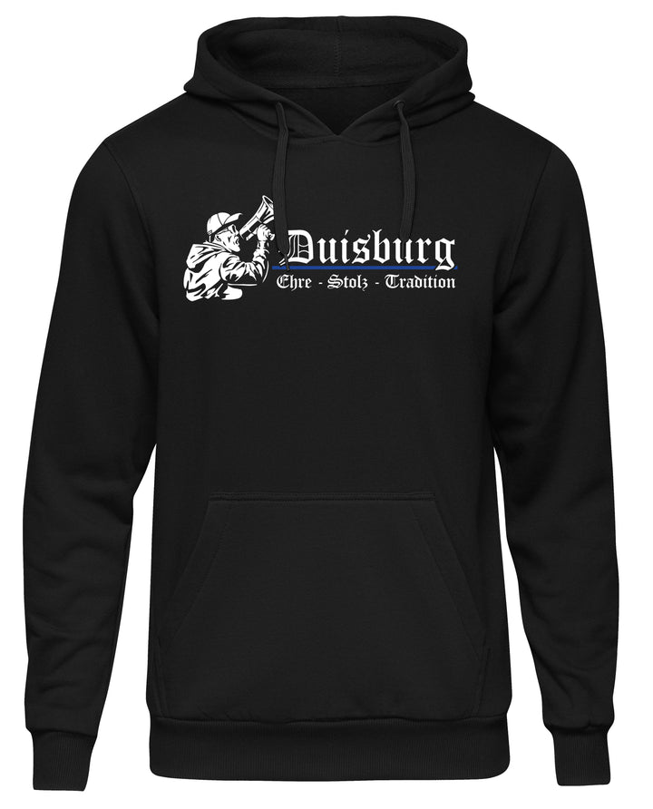 Duisburg Ehre und Stolz Kapuzenpullover | Skyline Ruhrpott Hoodie | M3