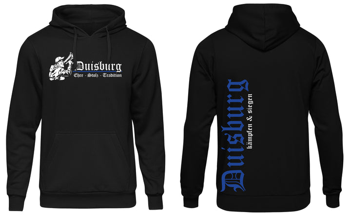 Duisburg Ehre und Stolz Kapuzenpullover | Skyline Ruhrpott Hoodie | M3