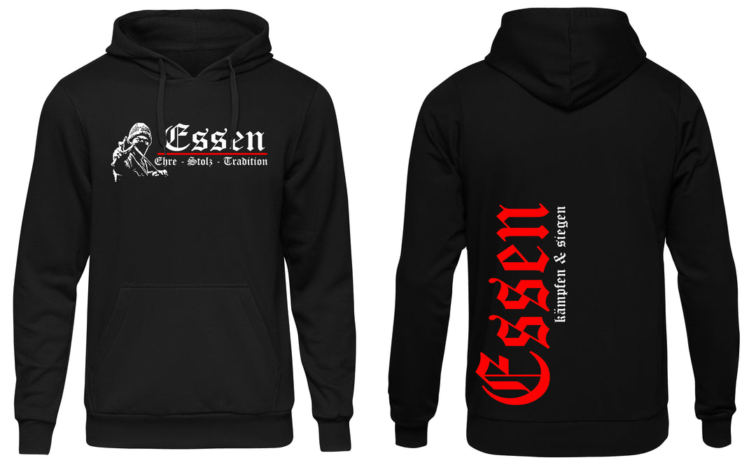 Essen Ehre und Stolz Kapuzenpullover | Skyline Ruhrpott Hoodie | M1