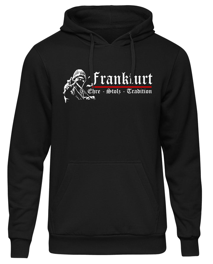 Frankfurt Ehre und Stolz Kapuzenpullover | Hessen Hoodie Fussball | M1