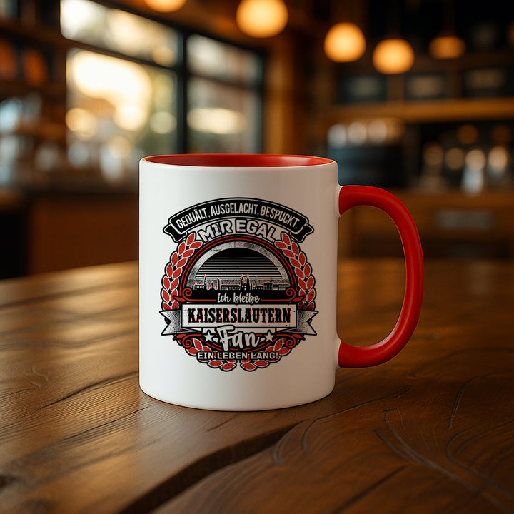 Ein Leben lang Kaiserslautern Tasse | K'Lautern Kaffeetasse Lautern Kaffeebecher Lautre Pfalz