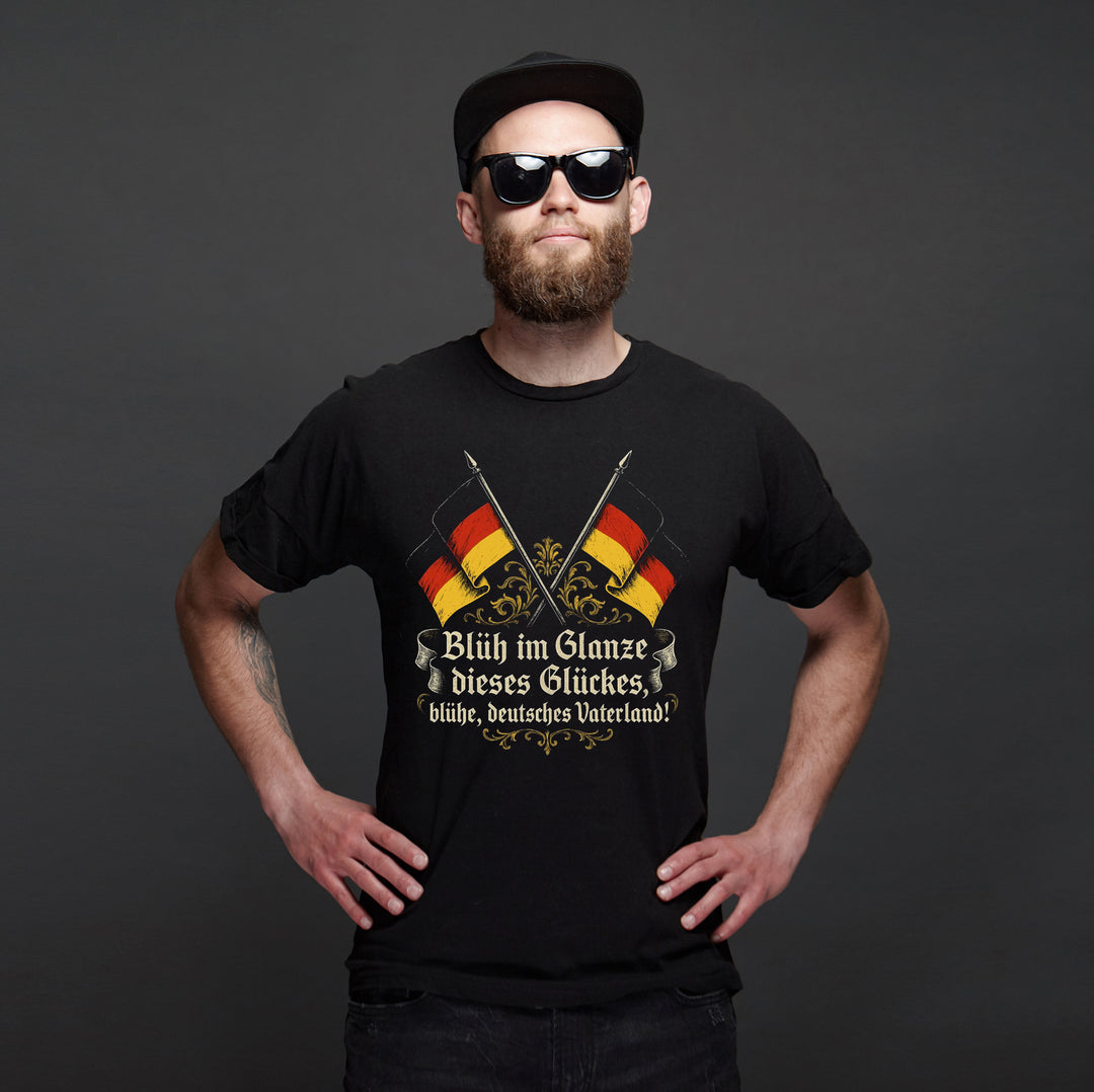 Einigkeit, Recht & Freiheit T-Shirt | Germany Deutschland | M1