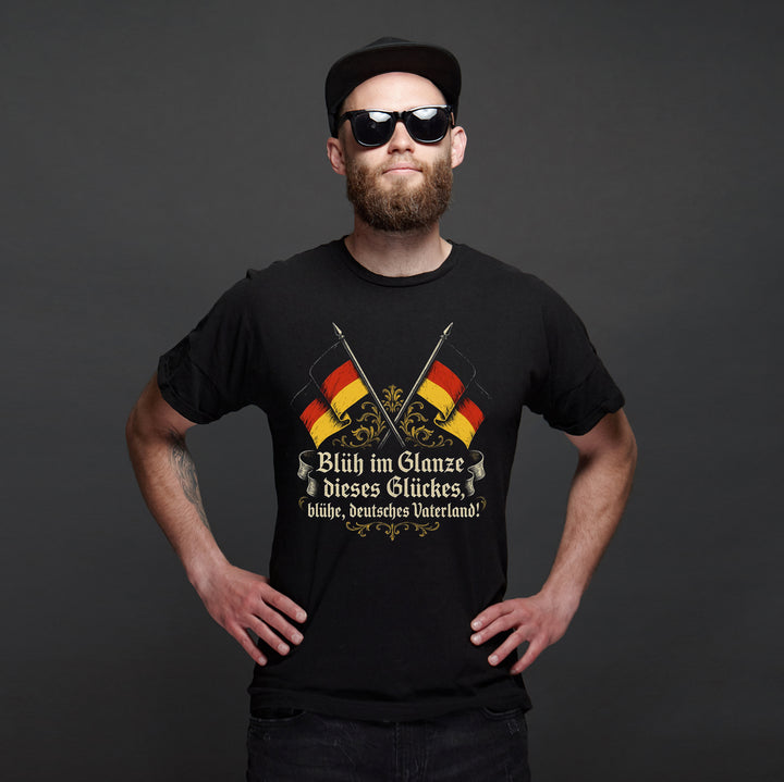 Einigkeit, Recht & Freiheit T-Shirt | Germany Deutschland | M1