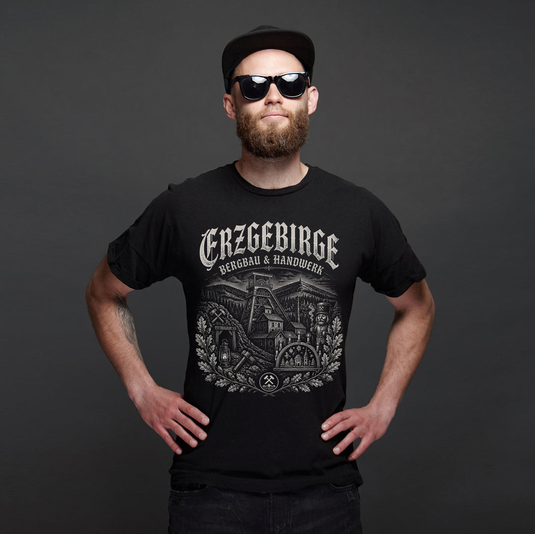 Historica Erzgebirge T-Shirt | Sachsen Heimat Shirt