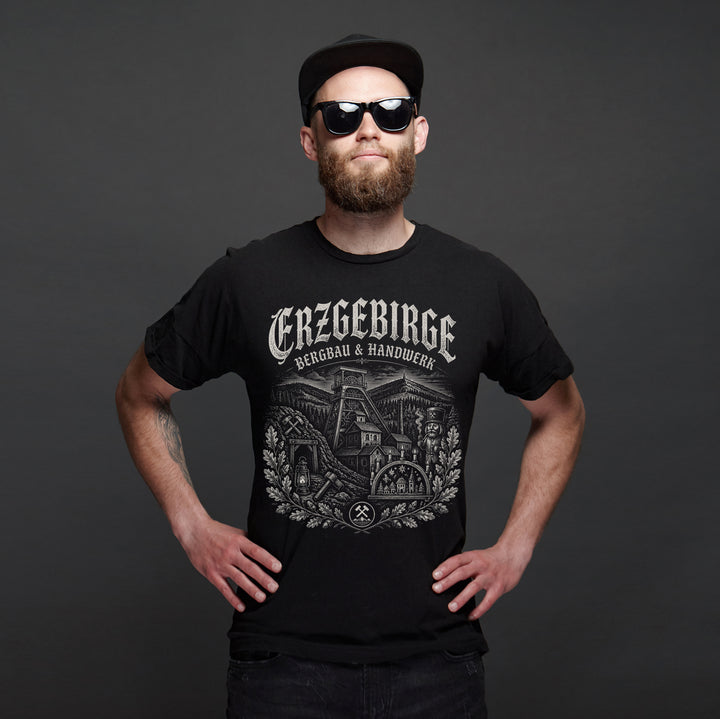 Historica Erzgebirge T-Shirt | Sachsen Heimat Shirt