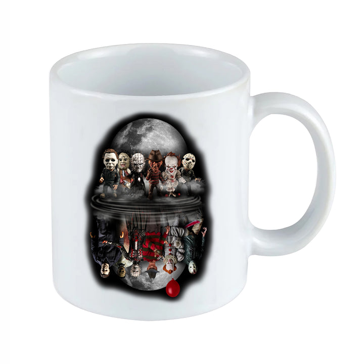 Evil Six Tasse | Horror Kaffeetasse Halloween Kaffeebecher Grusel Becher