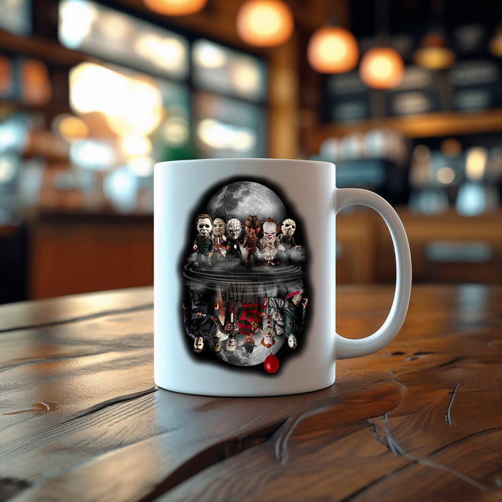 Evil Six Tasse | Horror Kaffeetasse Halloween Kaffeebecher Grusel Becher