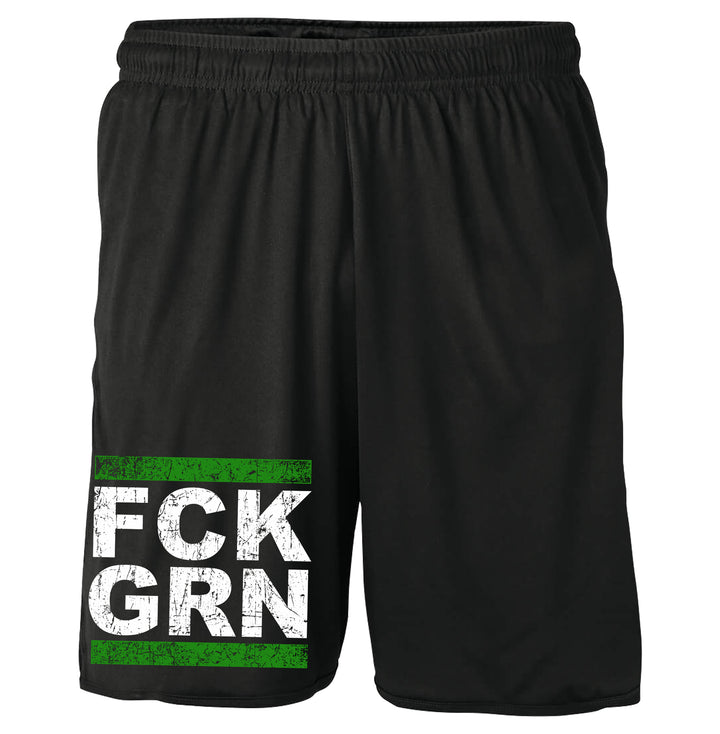 FCK GRN Shorts | Anti Grün Fuck Grüne Satire | M1