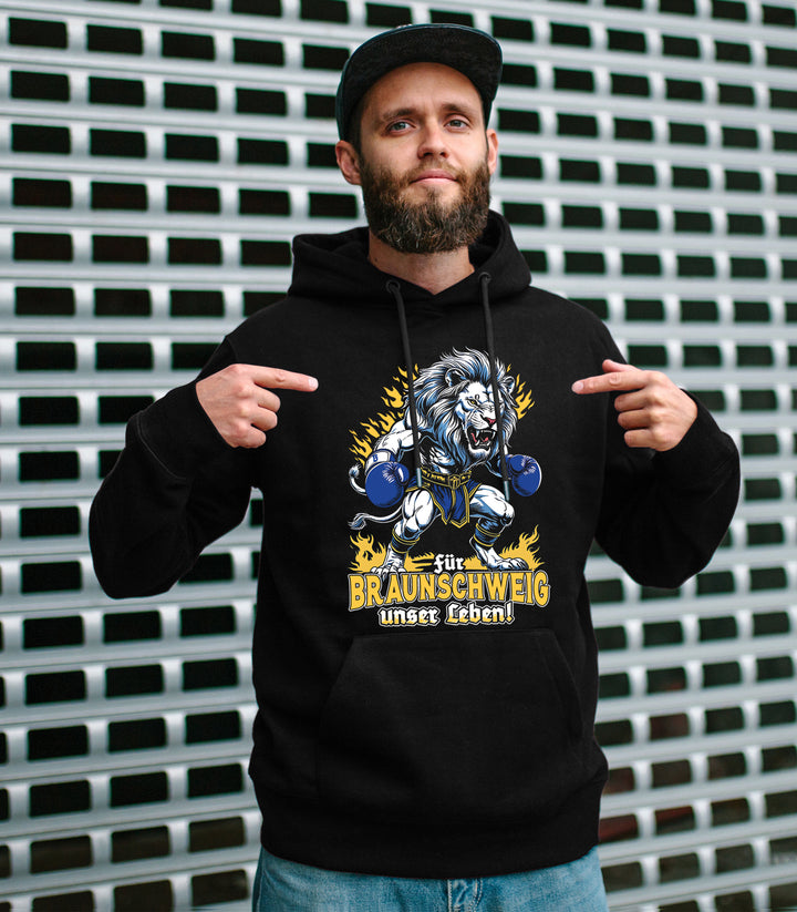 Für Braunschweig unser Leben Kapuzenpullover | Niedersachsen