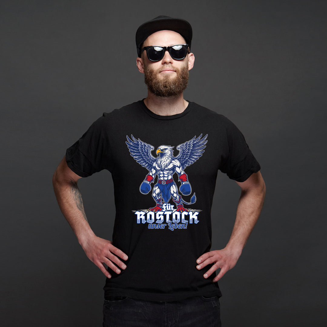 Für Rostock unser Leben T-Shirt | Ostdeutschland