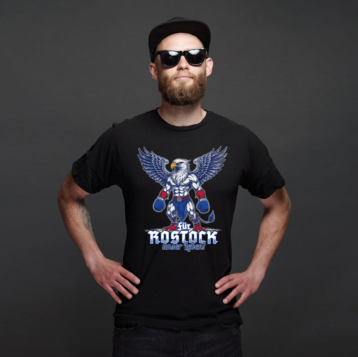 Für Rostock unser Leben T-Shirt | Ostdeutschland