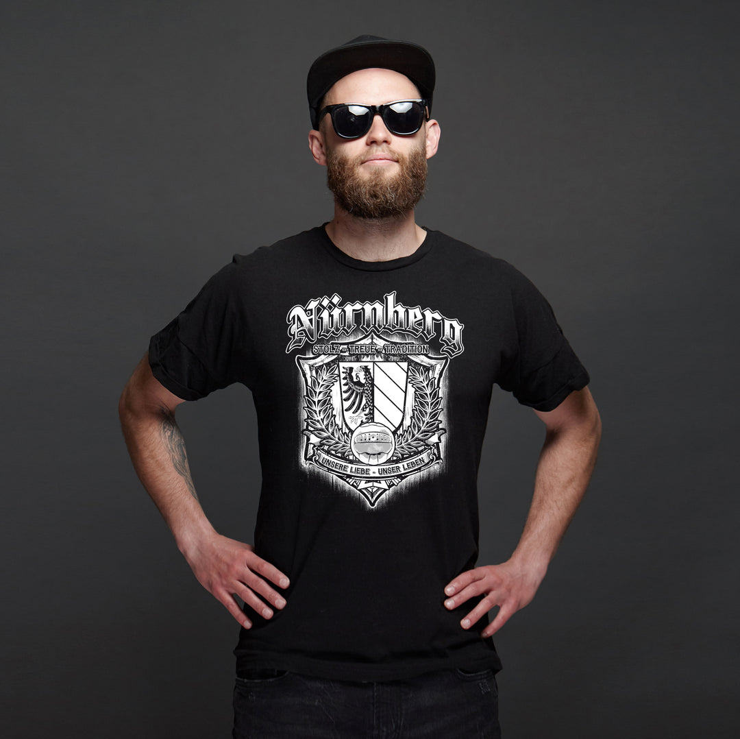 Für Immer Nürnberg T-Shirt | Franken Stadt Fußball