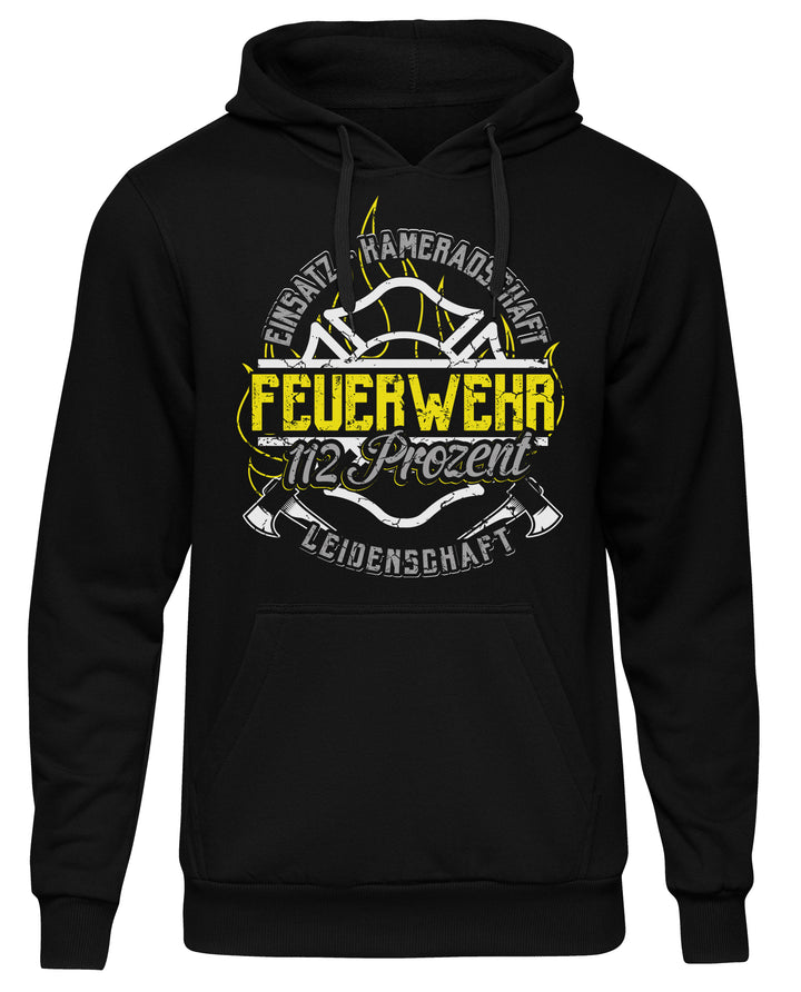Feuerwehr Kapuzenpullover| Held Freiwillige FFW Firefighter | M10