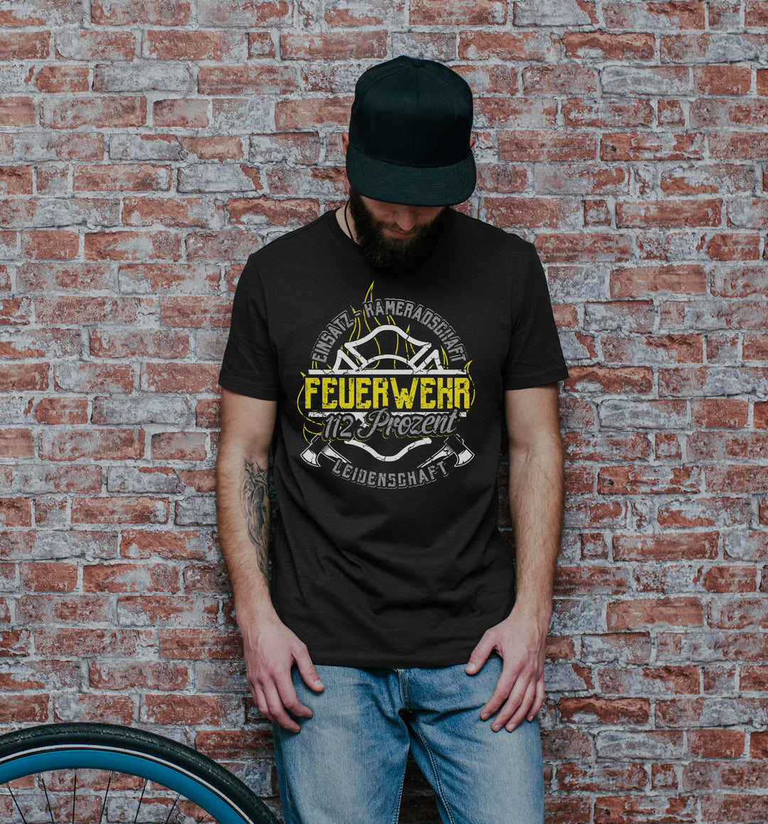 Feuerwehr T-Shirt | Held Hero FFW Firefighter | M10